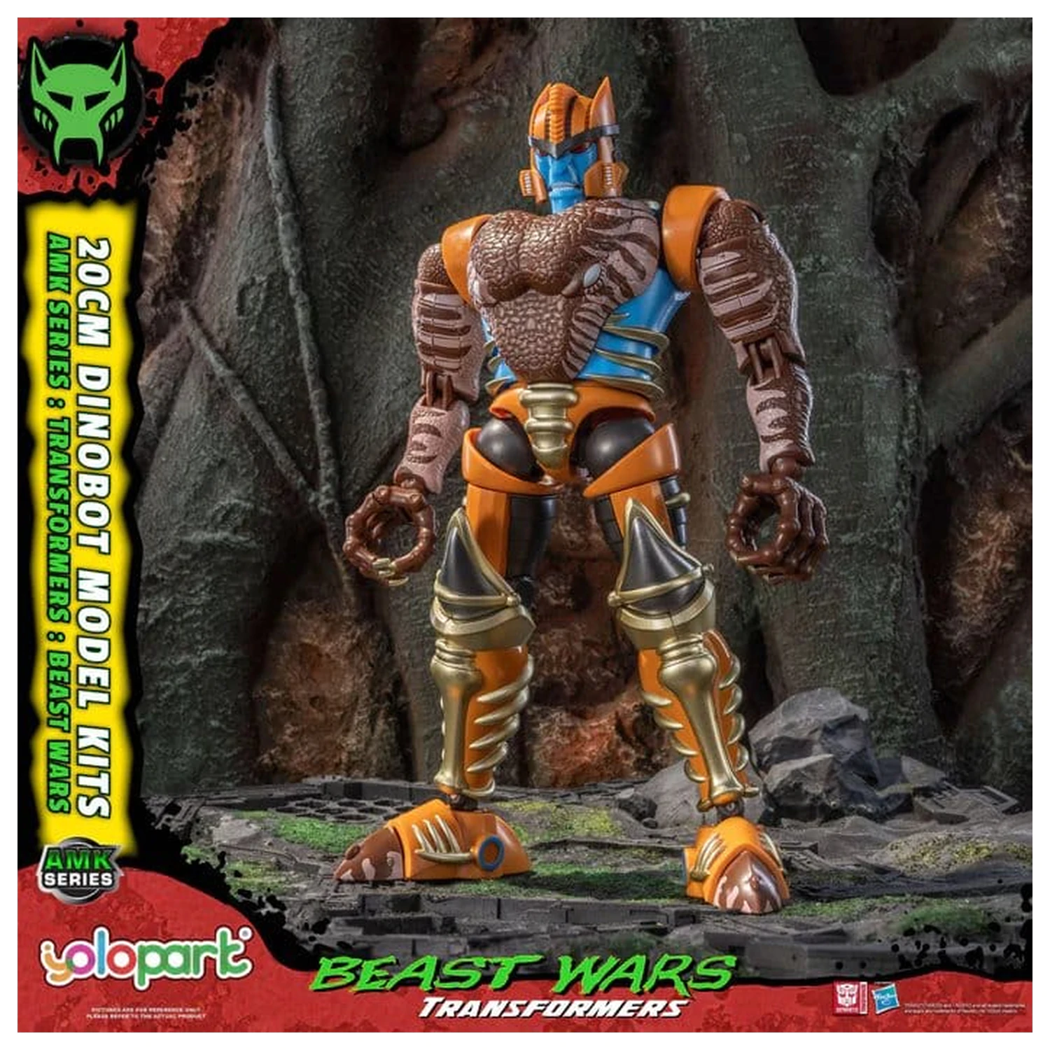 Transformers: Beast Wars AMK Series plastová modelová sada Dinobot 20 cm fotografii produktu
