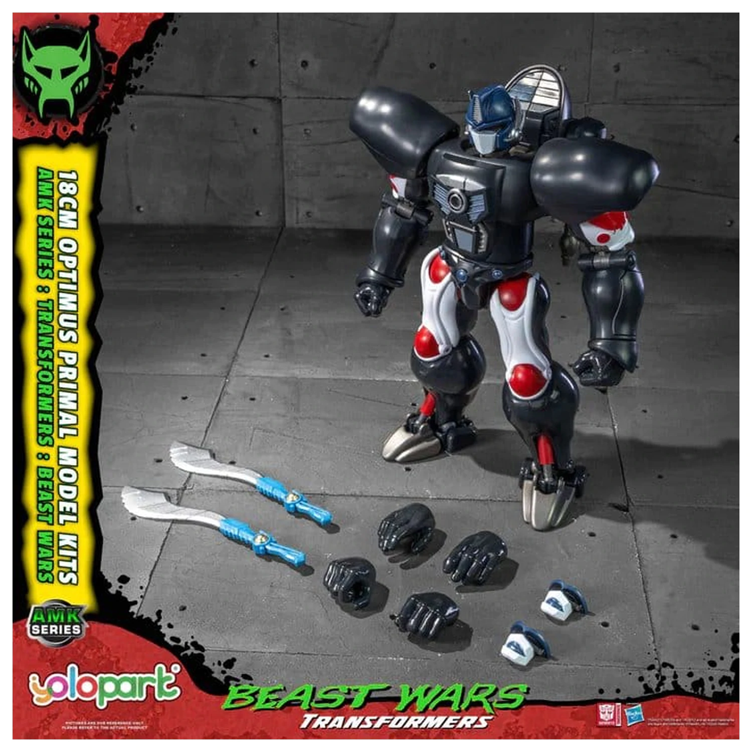 Transformers: Beast Wars AMK Series plastová modelová stavebnice Optimus Primal 18 cm fotografii produktu