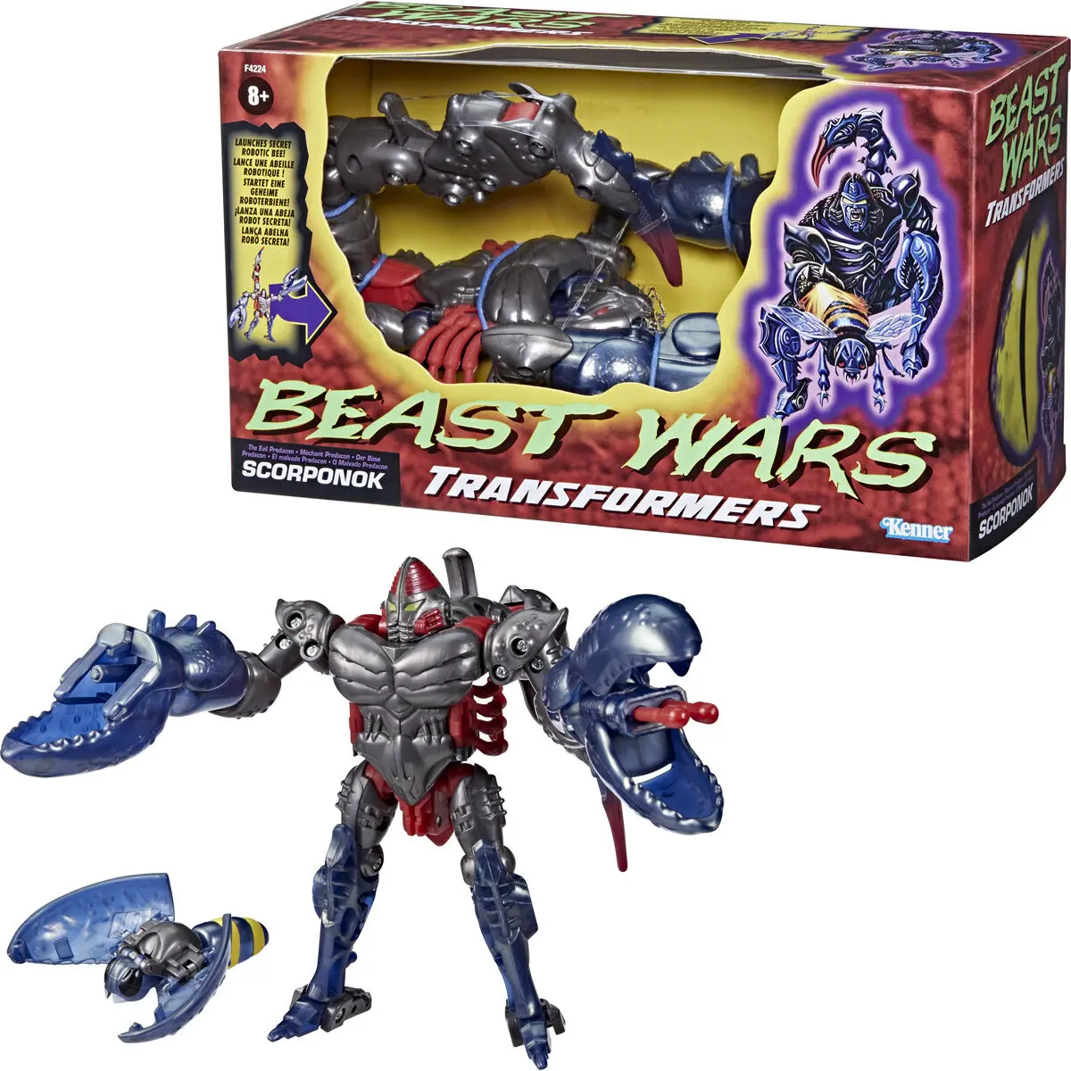 Transformers: Beast Wars Vintage akční figurka Scorponok 23 cm fotografii produktu