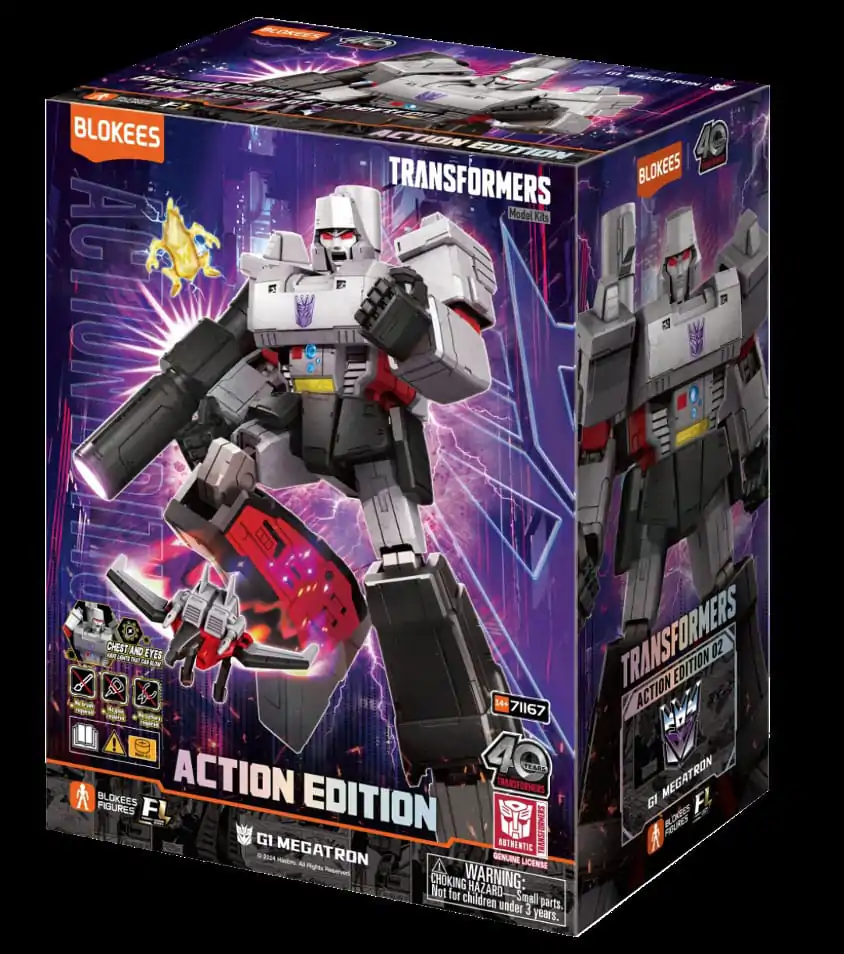 Transformers Blokees Plastiková stavebnice Akční edice 02 G1 Megatron fotografii produktu