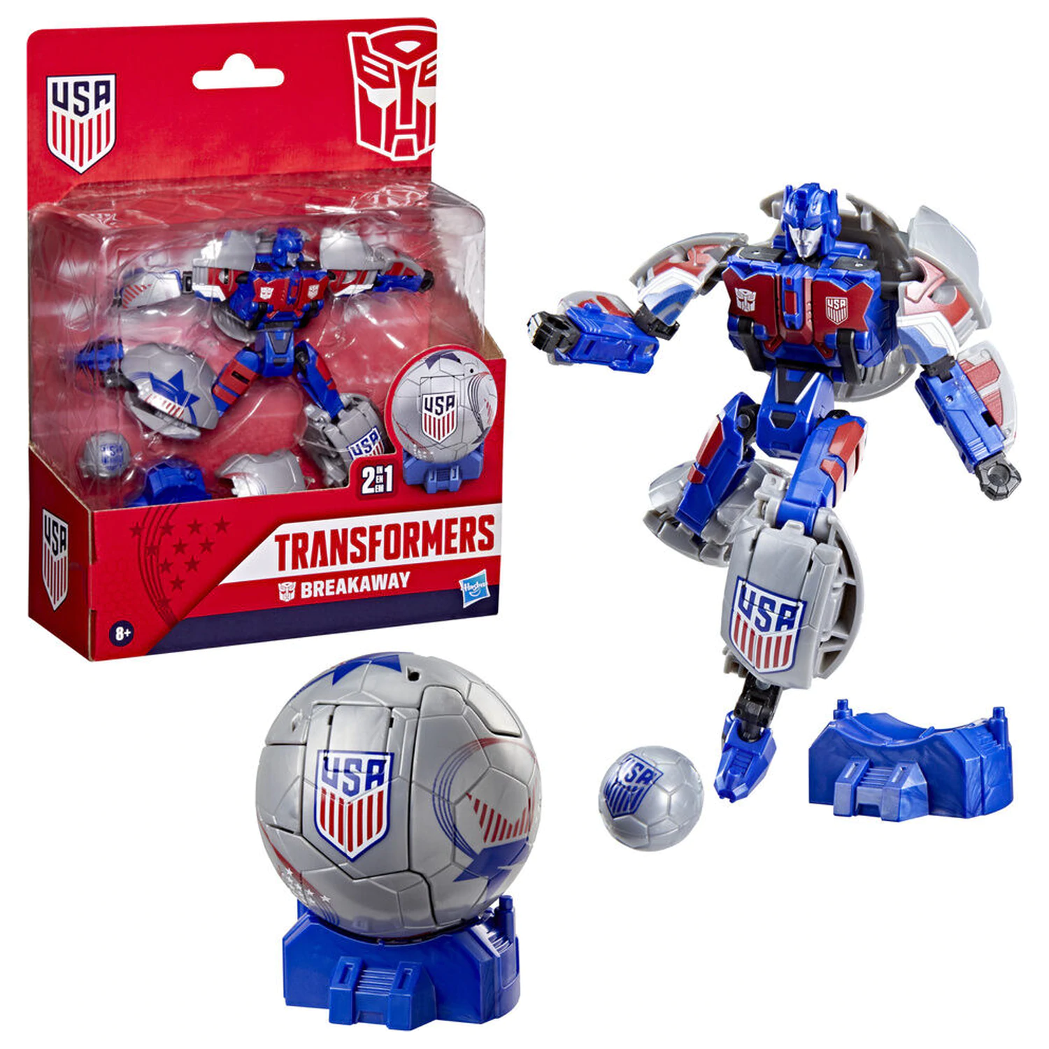 Transformers Breakaway USA figurka 14cm fotografii produktu