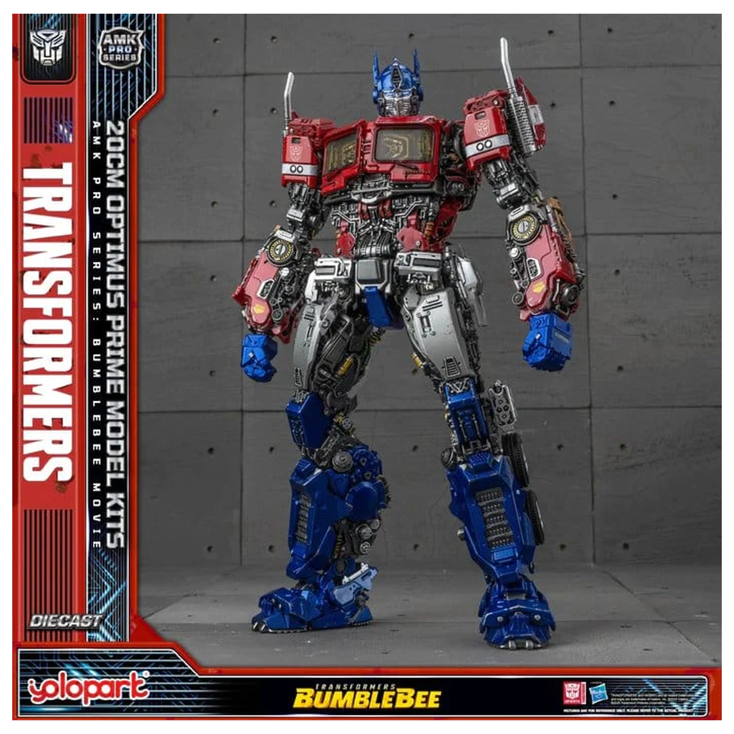 Transformers: Bumblebee AMK PRO Series Plastový Model Kit Optimus Prime 20 cm fotografii produktu