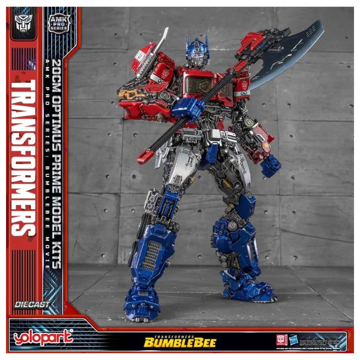 Transformers: Bumblebee AMK PRO Series Plastový Model Kit Optimus Prime 20 cm fotografii produktu
