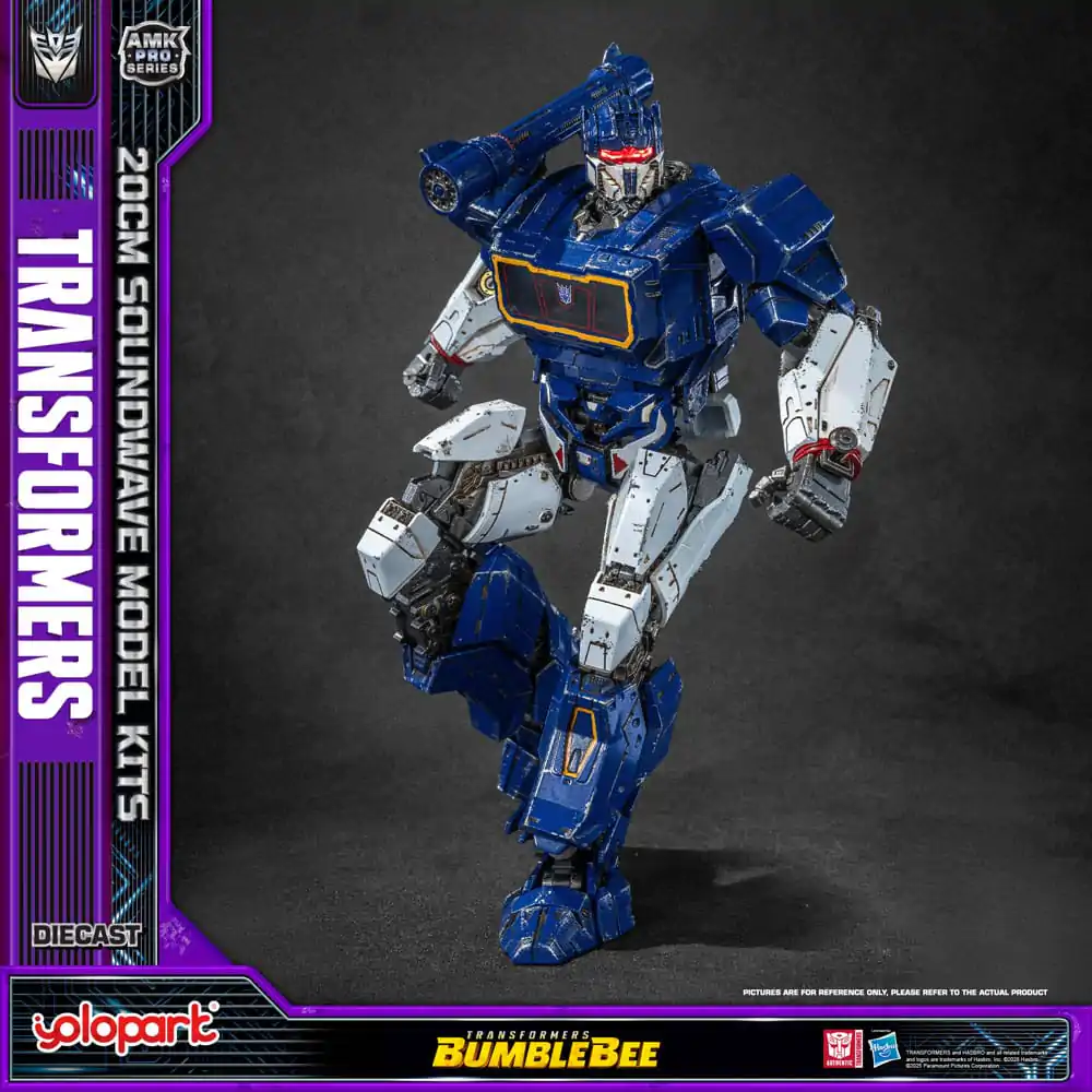 Transformers: Bumblebee AMK Pro Series Plastiková modelová stavebnice Soundwave (Oversea Version) 20 cm fotografii produktu