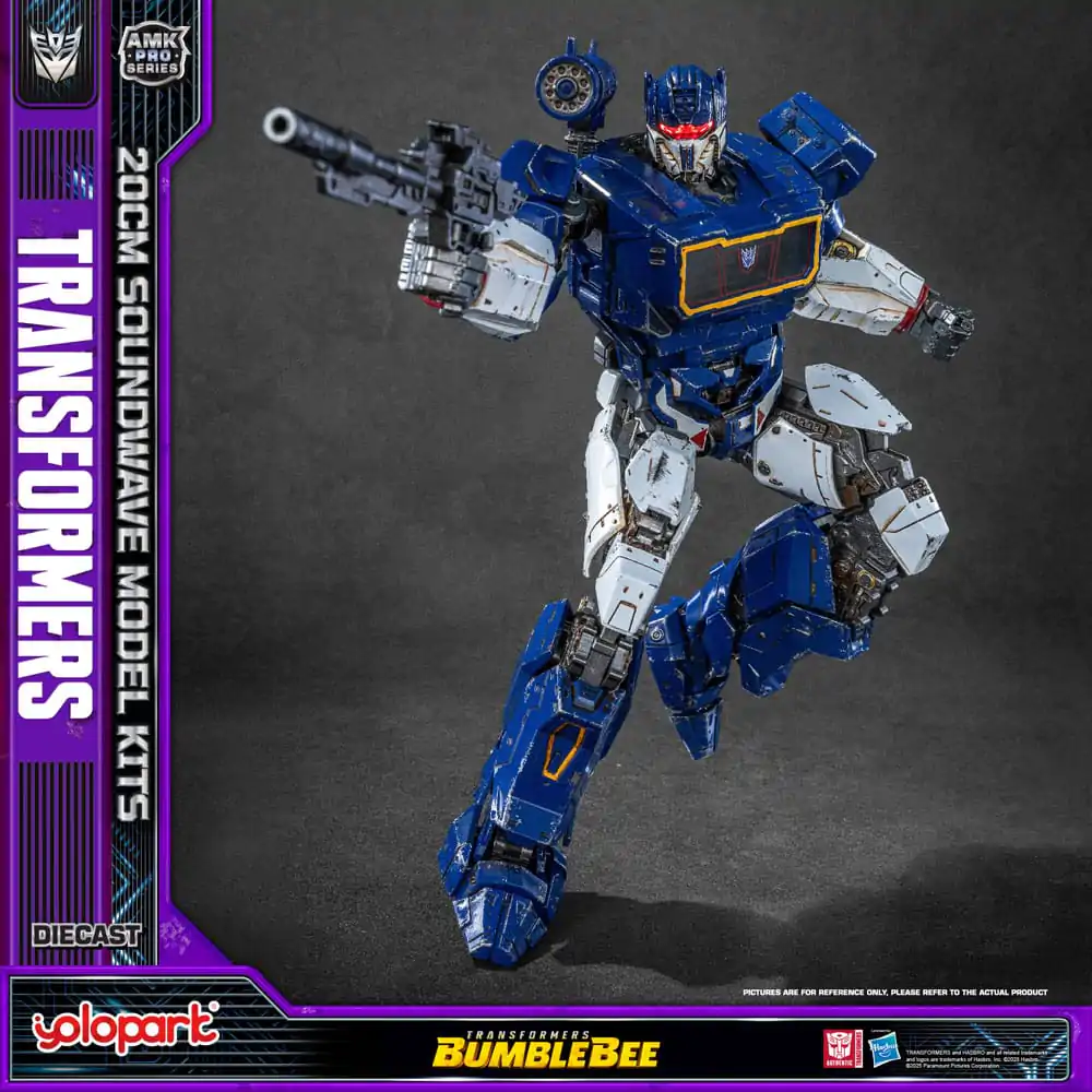 Transformers: Bumblebee AMK Pro Series Plastiková modelová stavebnice Soundwave (Oversea Version) 20 cm fotografii produktu