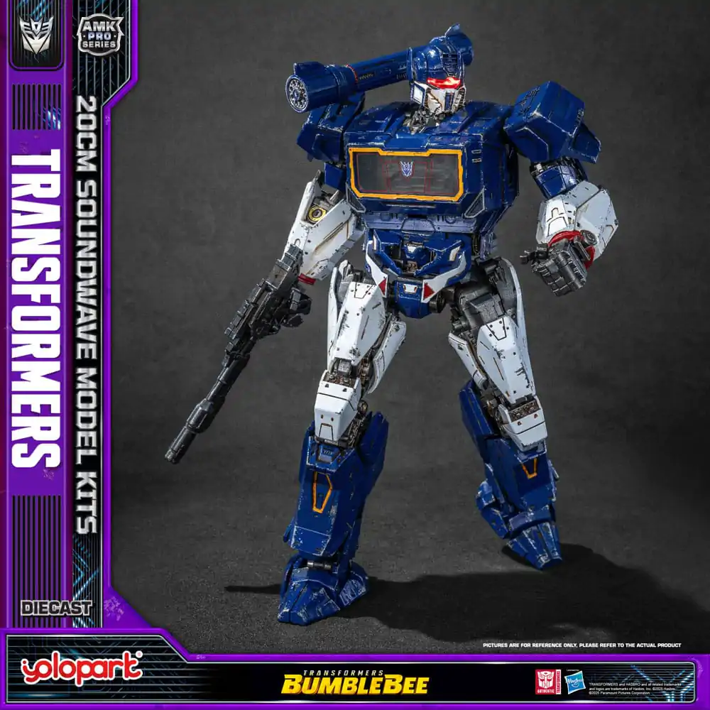 Transformers: Bumblebee AMK Pro Series Plastiková modelová stavebnice Soundwave (Oversea Version) 20 cm fotografii produktu