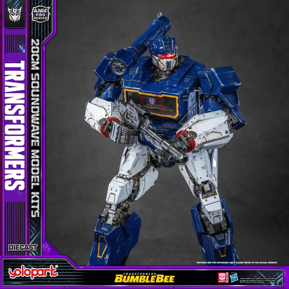 Transformers: Bumblebee AMK Pro Series Plastiková modelová stavebnice Soundwave (Oversea Version) 20 cm fotografii produktu