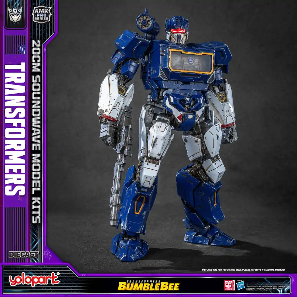 Transformers: Bumblebee AMK Pro Series Plastiková modelová stavebnice Soundwave (Oversea Version) 20 cm fotografii produktu