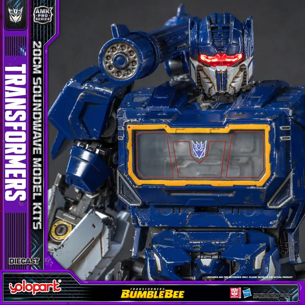 Transformers: Bumblebee AMK Pro Series Plastiková modelová stavebnice Soundwave (Oversea Version) 20 cm fotografii produktu