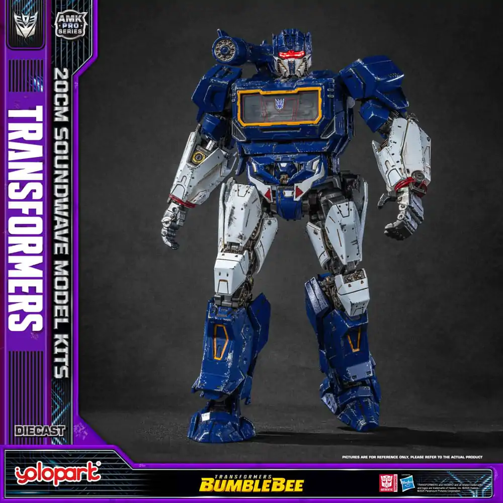 Transformers: Bumblebee AMK Pro Series Plastiková modelová stavebnice Soundwave (Oversea Version) 20 cm fotografii produktu