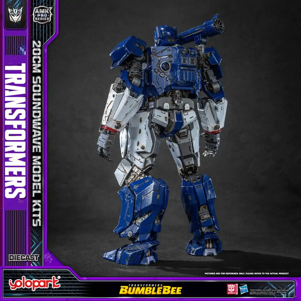 Transformers: Bumblebee AMK Pro Series Plastiková modelová stavebnice Soundwave (Oversea Version) 20 cm fotografii produktu