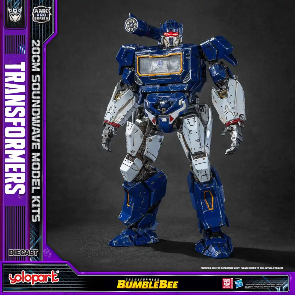 Transformers: Bumblebee AMK Pro Series Plastiková modelová stavebnice Soundwave (Oversea Version) 20 cm fotografii produktu