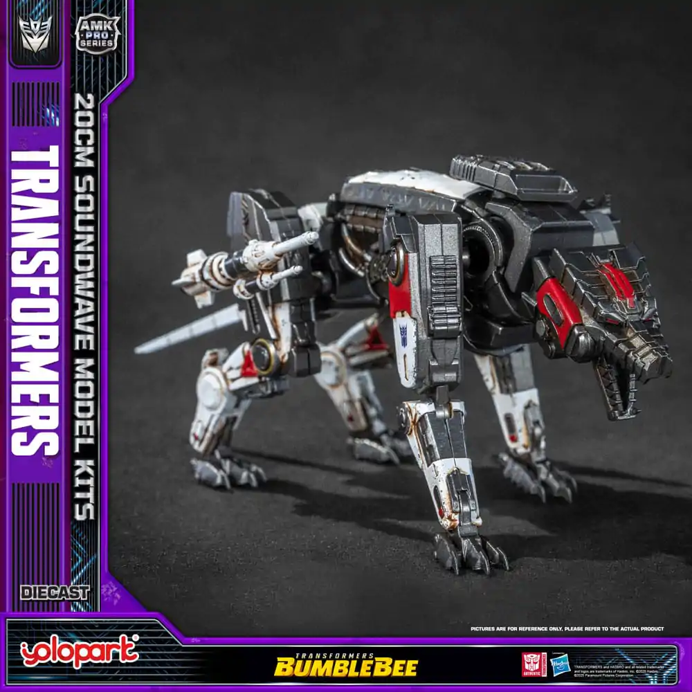 Transformers: Bumblebee AMK Pro Series Plastiková modelová stavebnice Soundwave (Oversea Version) 20 cm fotografii produktu