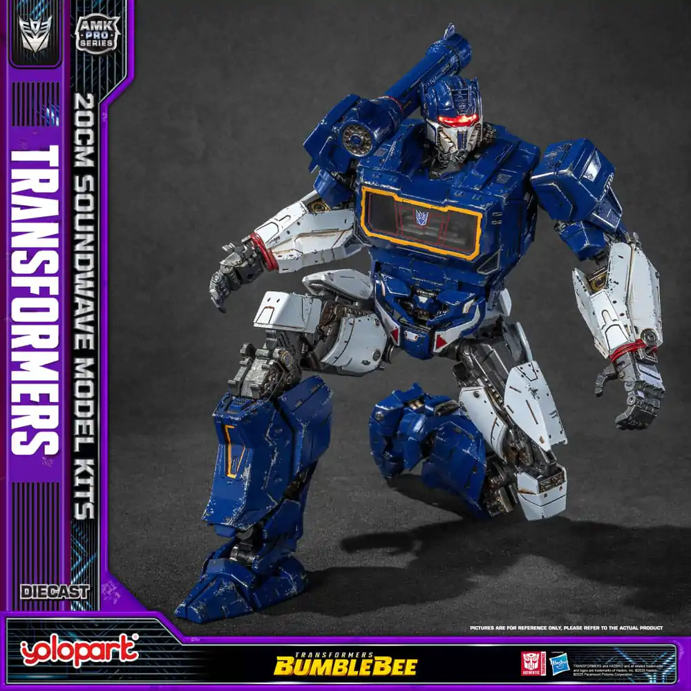 Transformers: Bumblebee AMK Pro Series Plastiková modelová stavebnice Soundwave (Oversea Version) 20 cm fotografii produktu