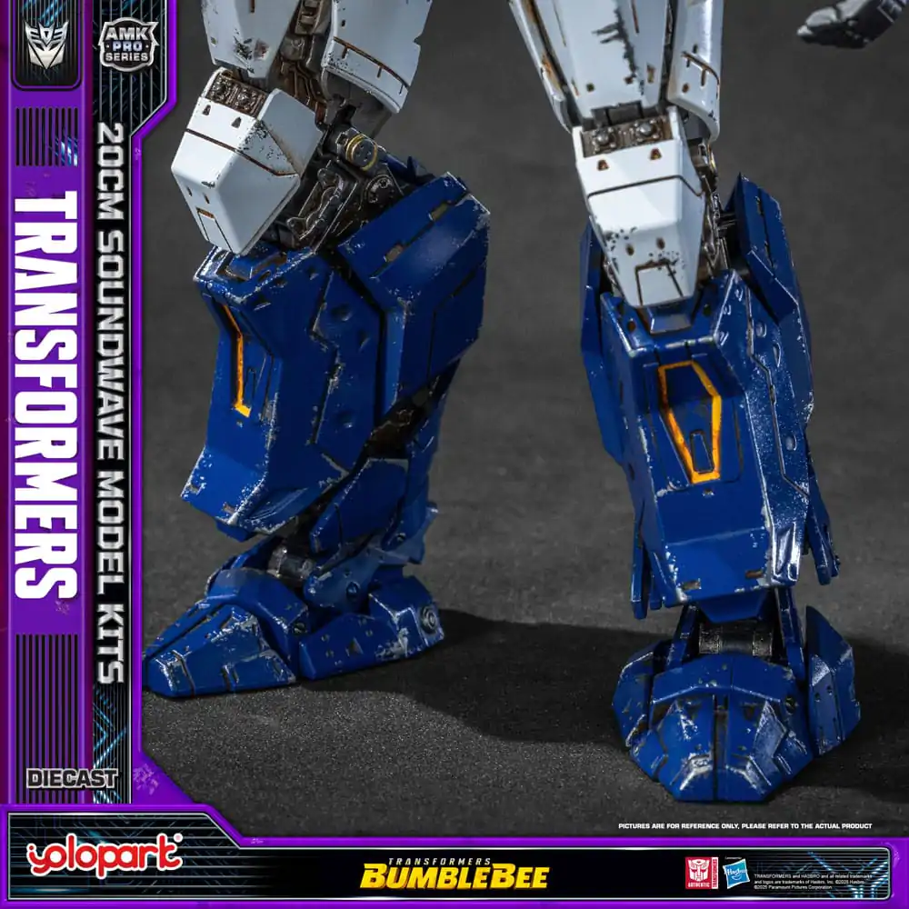 Transformers: Bumblebee AMK Pro Series Plastiková modelová stavebnice Soundwave (Oversea Version) 20 cm fotografii produktu