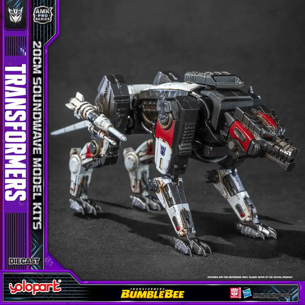 Transformers: Bumblebee AMK Pro Series Plastiková modelová stavebnice Soundwave (Oversea Version) 20 cm fotografii produktu