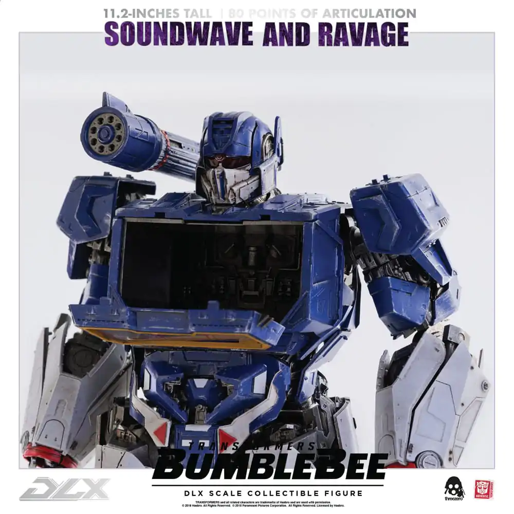 Transformers Bumblebee DLX Akční figurka balení 2 kusů 1/6 Soundwave &amp; Ravage 28 cm fotografii produktu