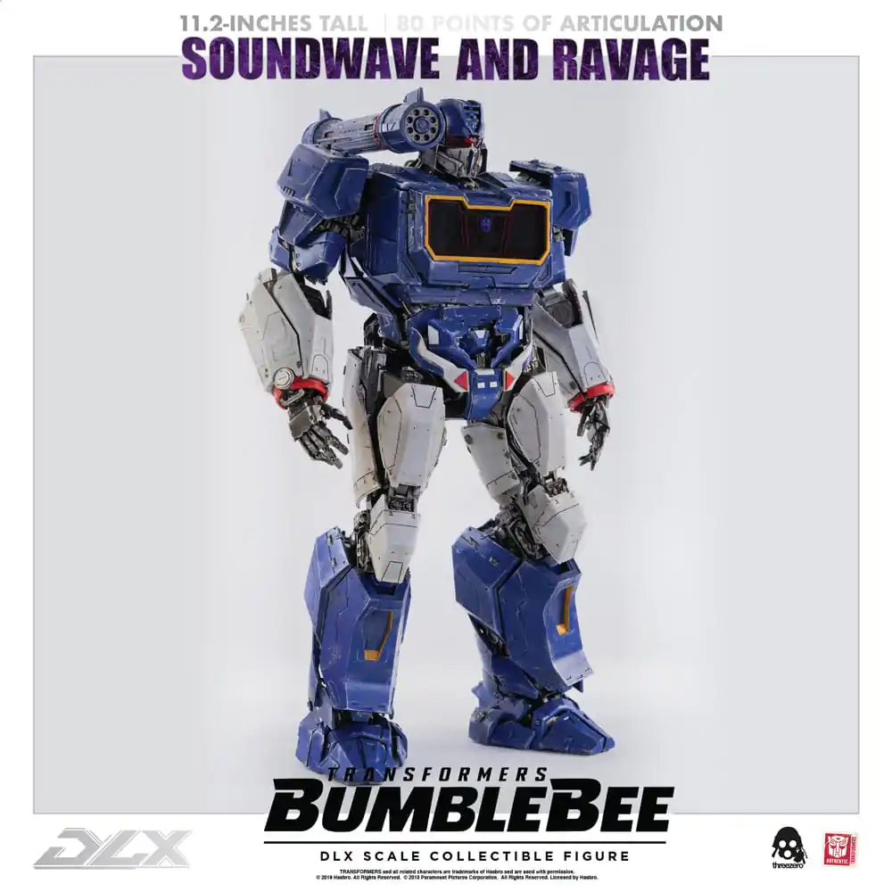 Transformers Bumblebee DLX Akční figurka balení 2 kusů 1/6 Soundwave &amp; Ravage 28 cm fotografii produktu