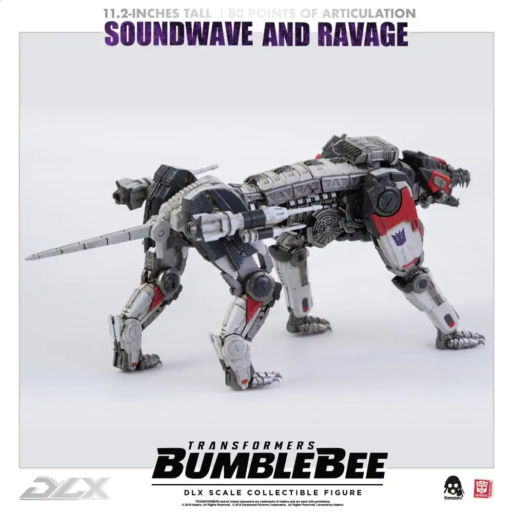 Transformers Bumblebee DLX Akční figurka balení 2 kusů 1/6 Soundwave &amp; Ravage 28 cm fotografii produktu
