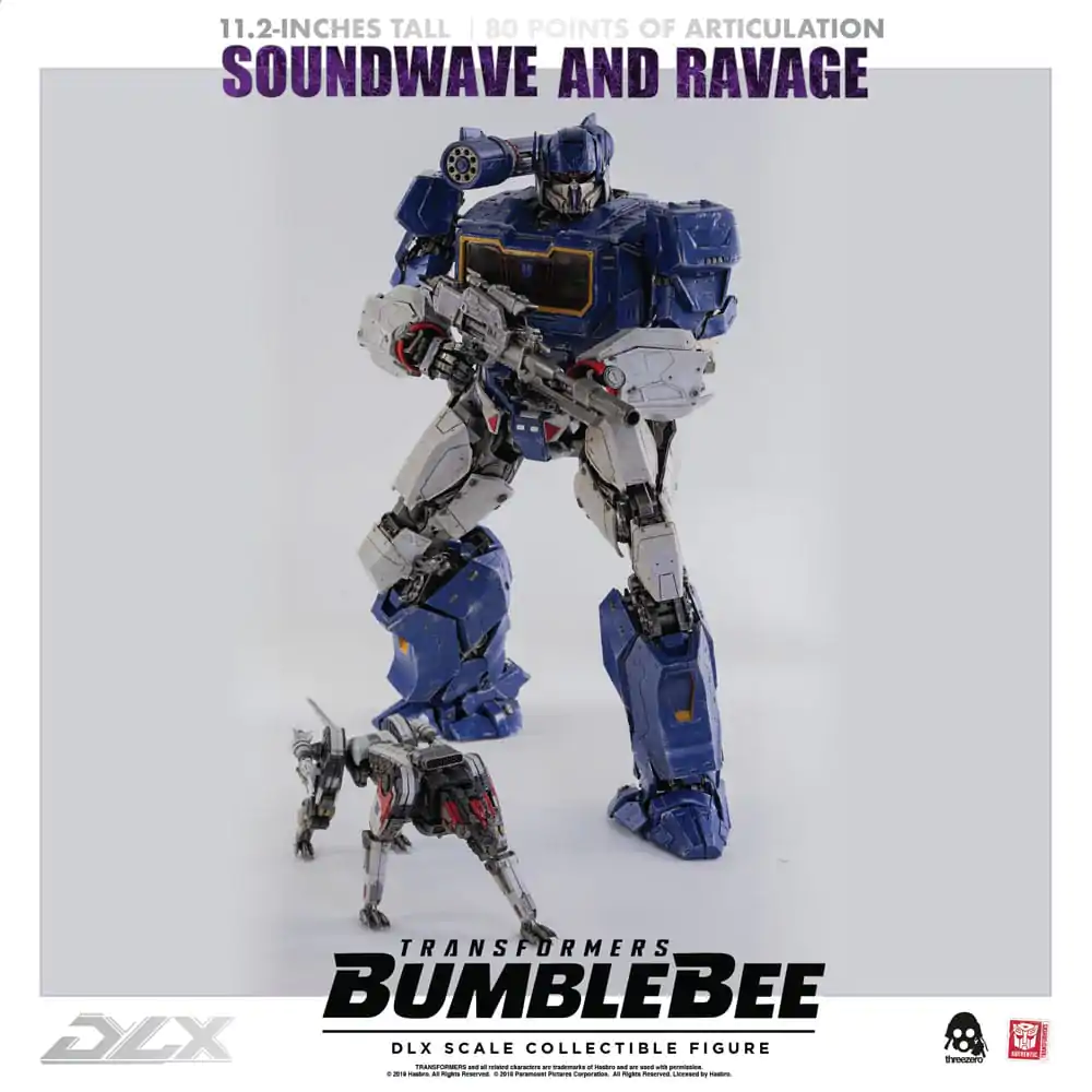 Transformers Bumblebee DLX Akční figurka balení 2 kusů 1/6 Soundwave &amp; Ravage 28 cm fotografii produktu