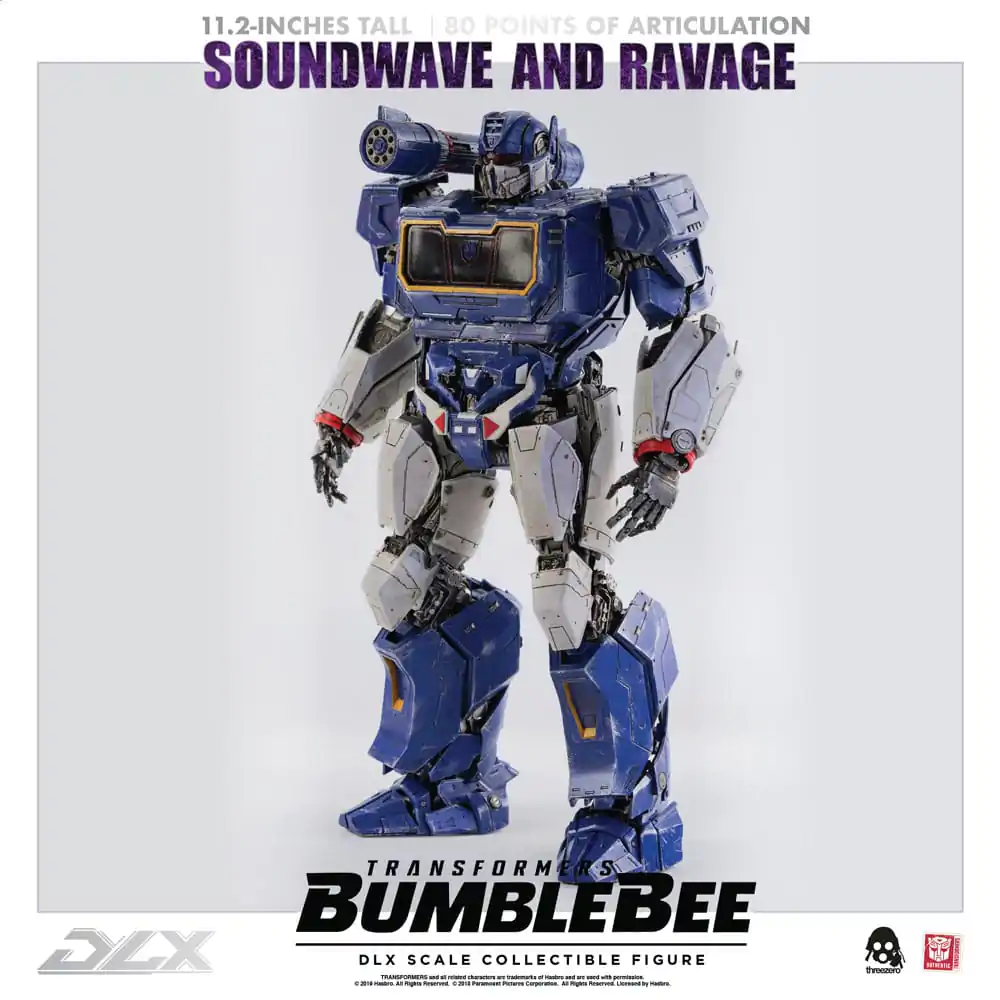 Transformers Bumblebee DLX Akční figurka balení 2 kusů 1/6 Soundwave &amp; Ravage 28 cm fotografii produktu