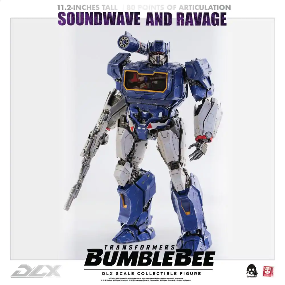 Transformers Bumblebee DLX Akční figurka balení 2 kusů 1/6 Soundwave &amp; Ravage 28 cm fotografii produktu