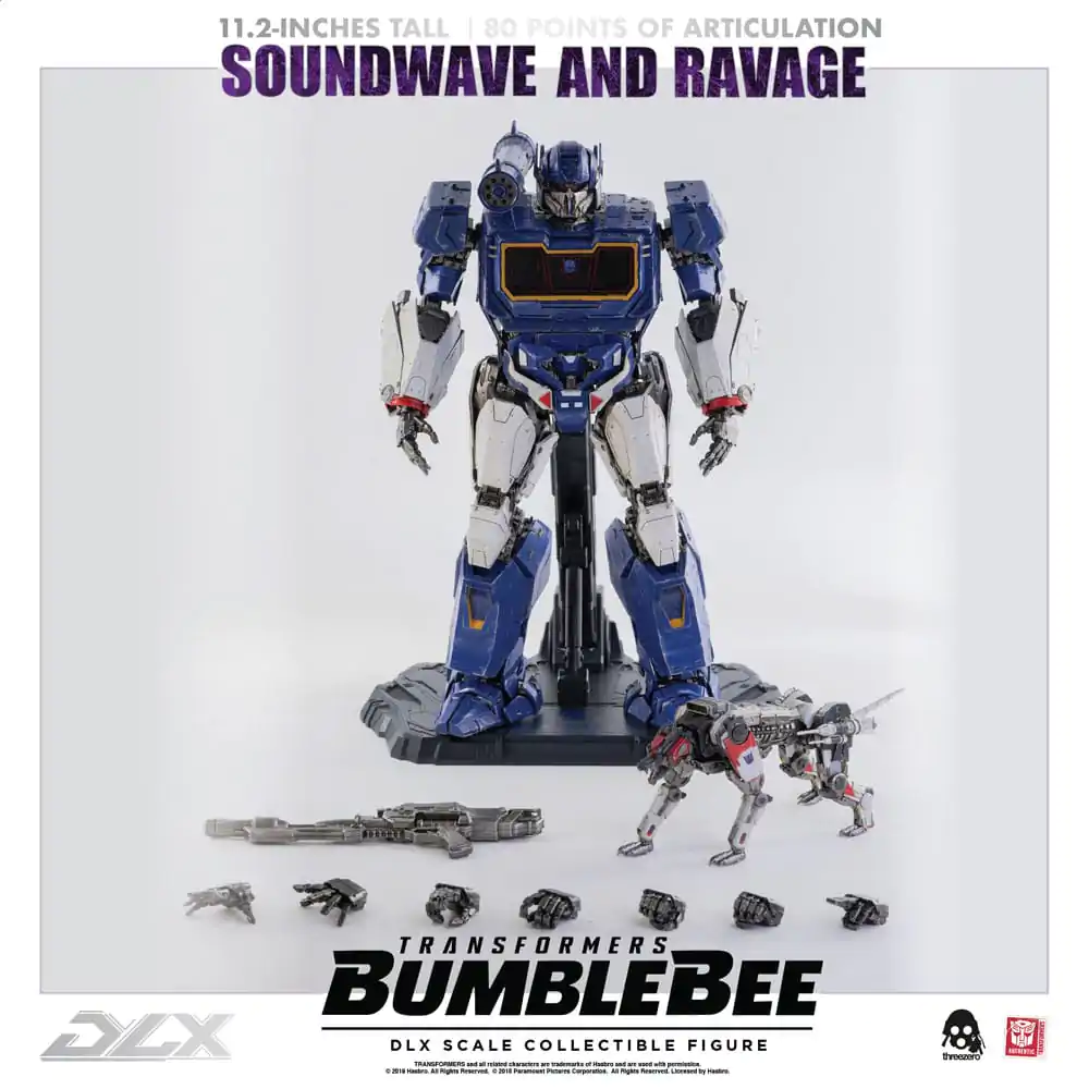 Transformers Bumblebee DLX Akční figurka balení 2 kusů 1/6 Soundwave &amp; Ravage 28 cm fotografii produktu