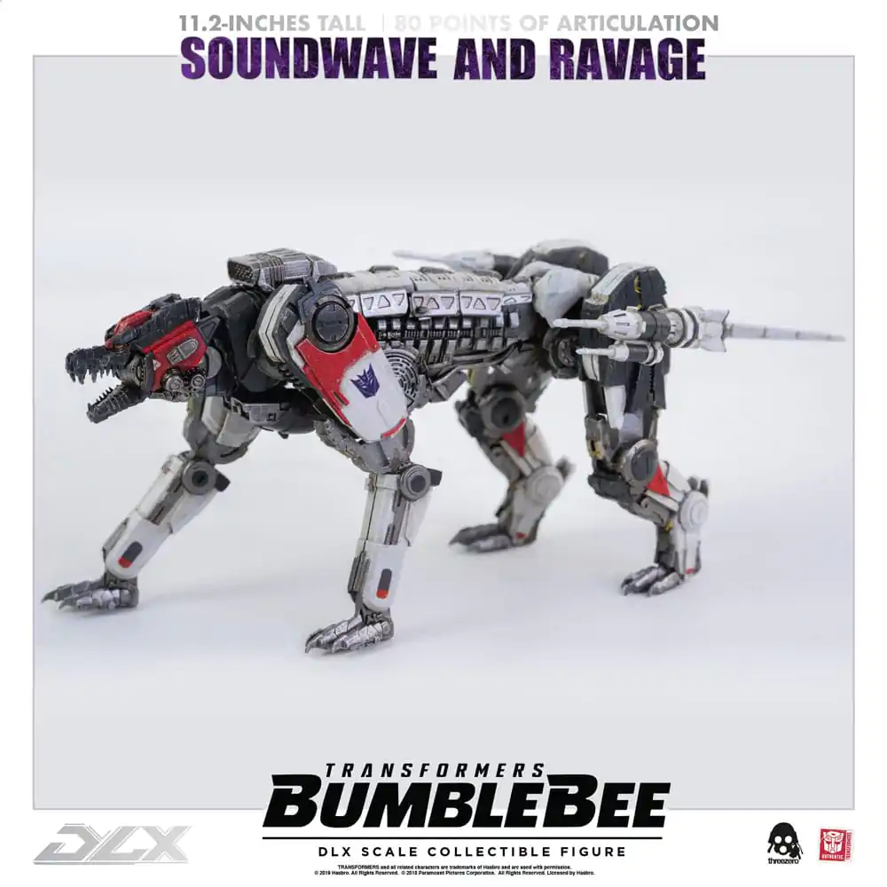 Transformers Bumblebee DLX Akční figurka balení 2 kusů 1/6 Soundwave &amp; Ravage 28 cm fotografii produktu