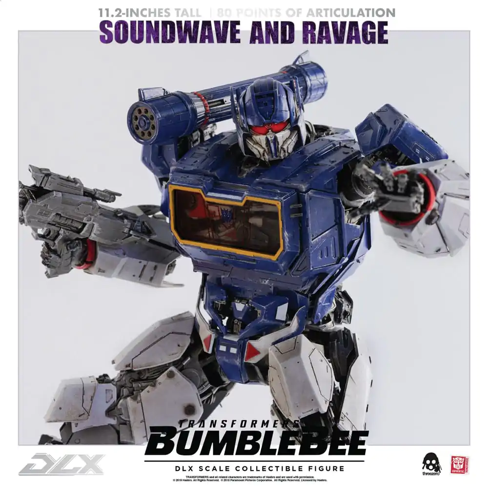 Transformers Bumblebee DLX Akční figurka balení 2 kusů 1/6 Soundwave &amp; Ravage 28 cm fotografii produktu