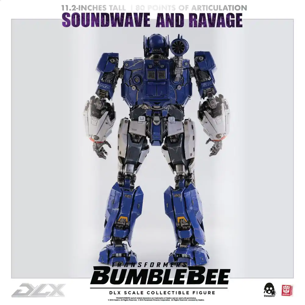 Transformers Bumblebee DLX Akční figurka balení 2 kusů 1/6 Soundwave &amp; Ravage 28 cm fotografii produktu