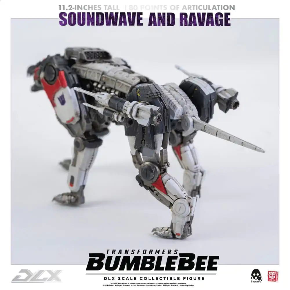 Transformers Bumblebee DLX Akční figurka balení 2 kusů 1/6 Soundwave &amp; Ravage 28 cm fotografii produktu