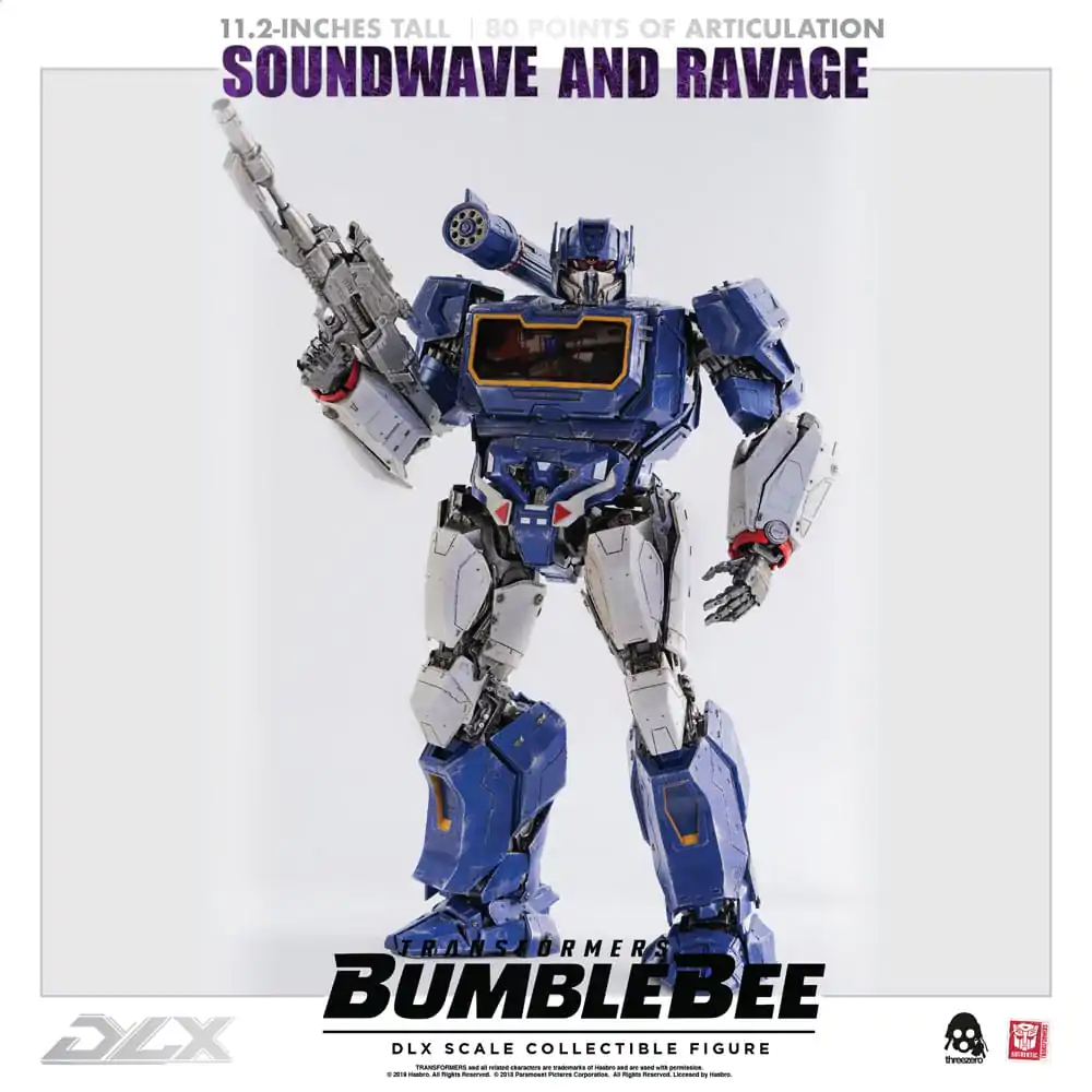 Transformers Bumblebee DLX Akční figurka balení 2 kusů 1/6 Soundwave &amp; Ravage 28 cm fotografii produktu