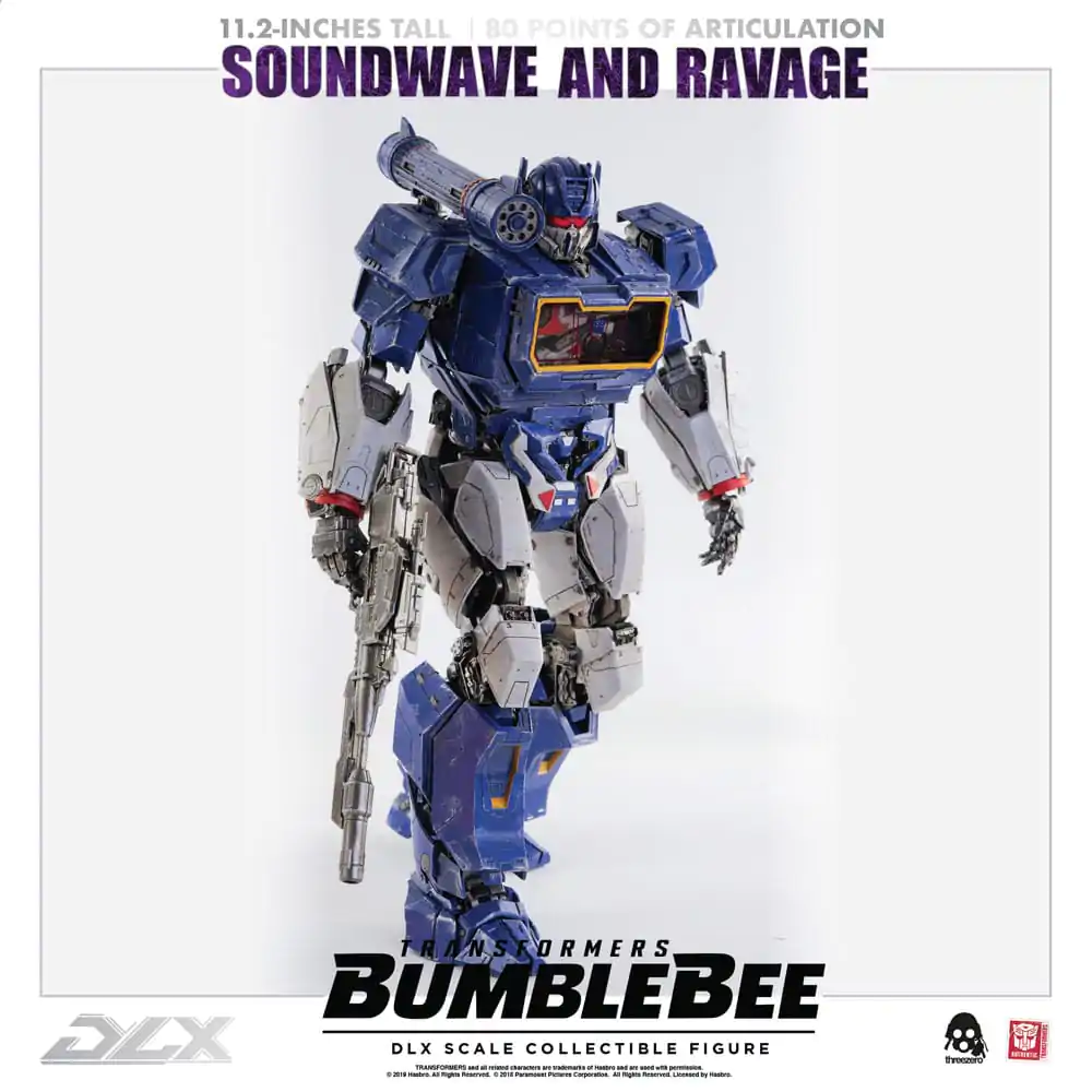 Transformers Bumblebee DLX Akční figurka balení 2 kusů 1/6 Soundwave &amp; Ravage 28 cm fotografii produktu