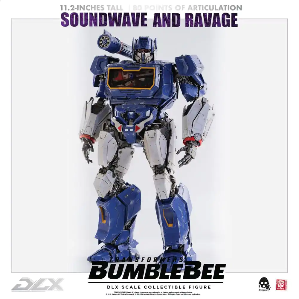 Transformers Bumblebee DLX Akční figurka balení 2 kusů 1/6 Soundwave &amp; Ravage 28 cm fotografii produktu