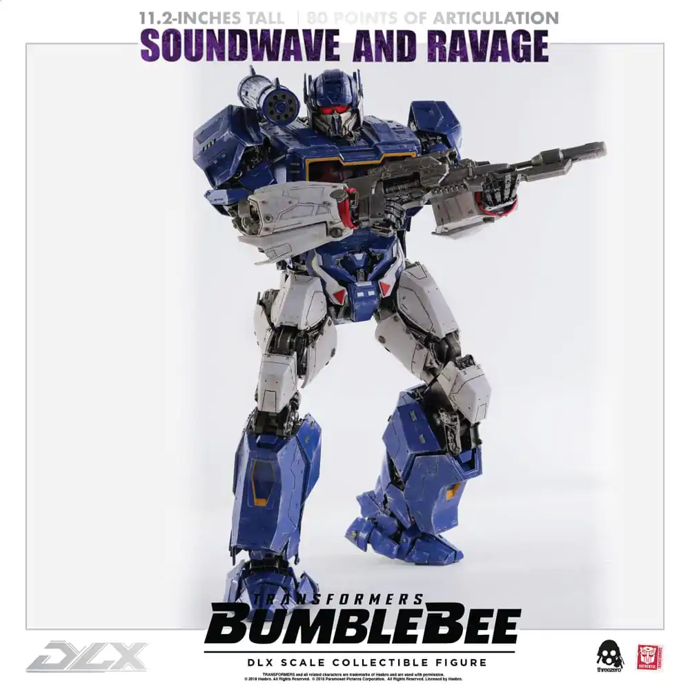Transformers Bumblebee DLX Akční figurka balení 2 kusů 1/6 Soundwave &amp; Ravage 28 cm fotografii produktu