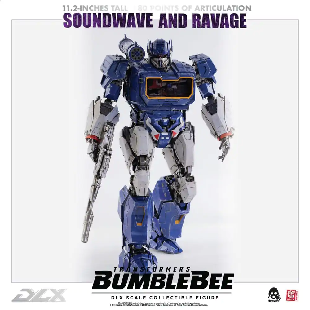 Transformers Bumblebee DLX Akční figurka balení 2 kusů 1/6 Soundwave &amp; Ravage 28 cm fotografii produktu