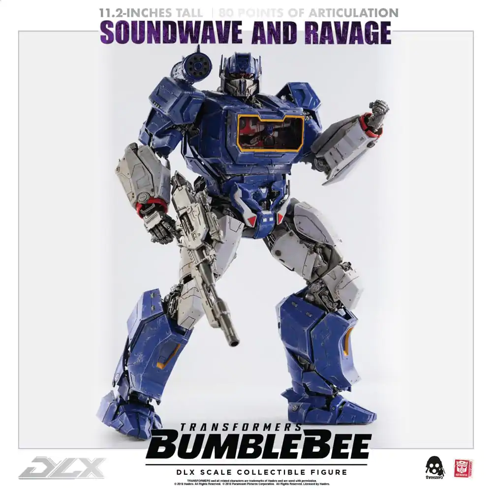 Transformers Bumblebee DLX Akční figurka balení 2 kusů 1/6 Soundwave &amp; Ravage 28 cm fotografii produktu