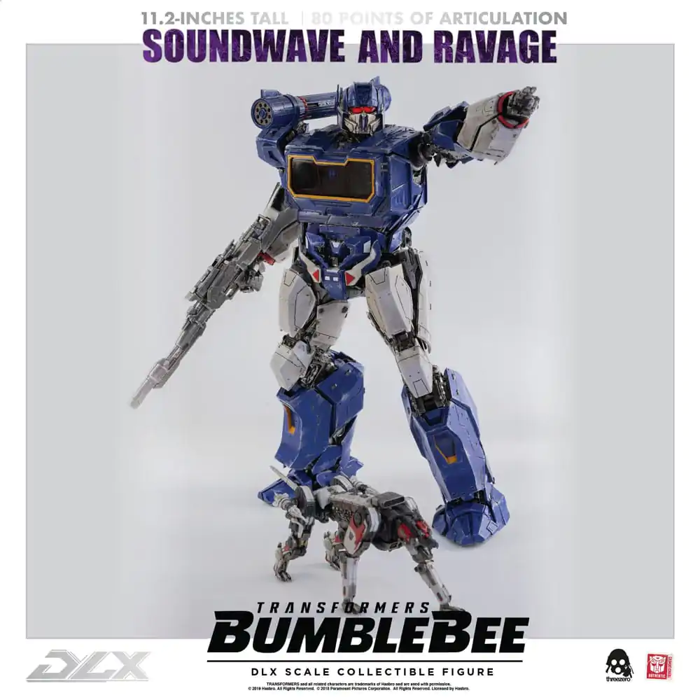 Transformers Bumblebee DLX Akční figurka balení 2 kusů 1/6 Soundwave &amp; Ravage 28 cm fotografii produktu