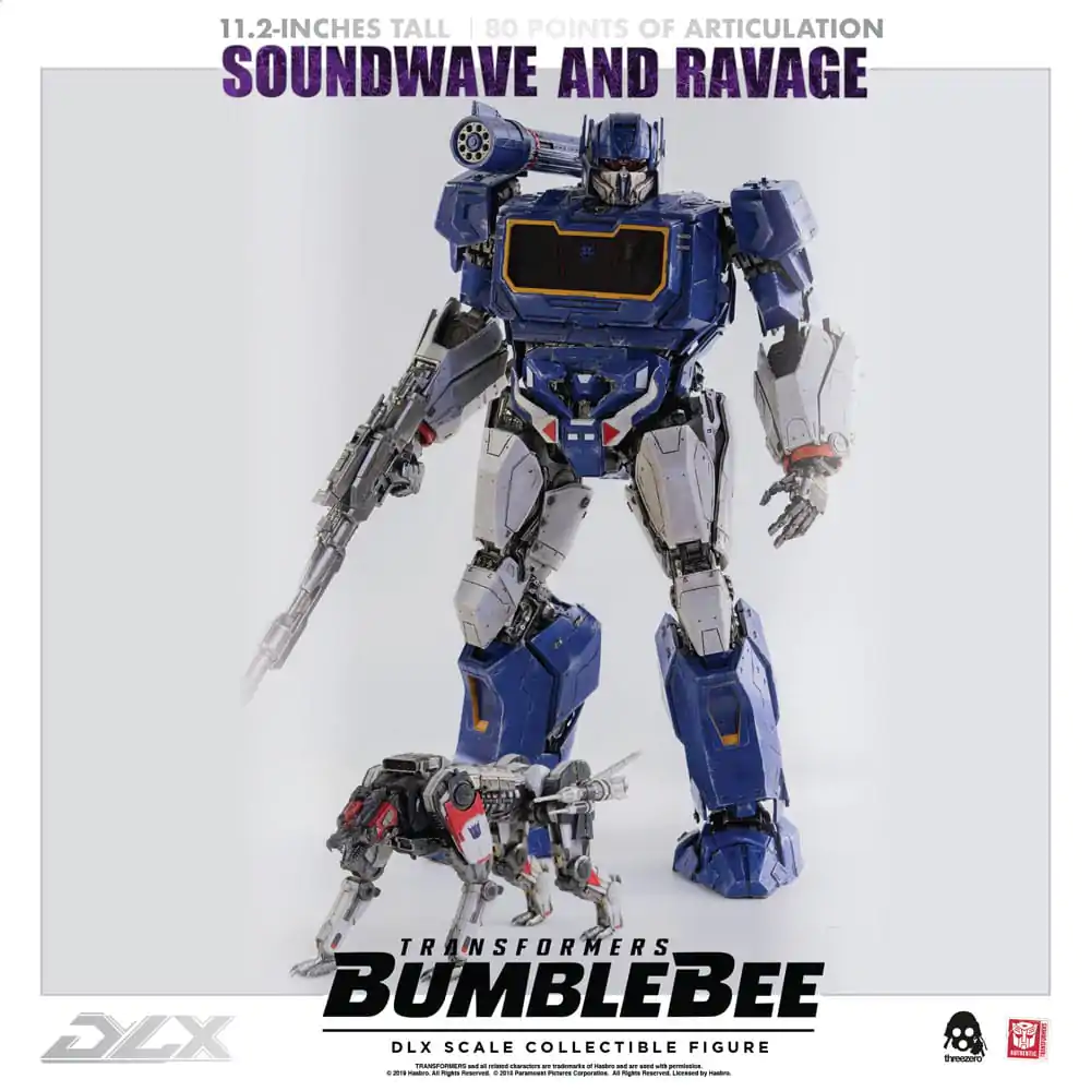 Transformers Bumblebee DLX Akční figurka balení 2 kusů 1/6 Soundwave &amp; Ravage 28 cm fotografii produktu