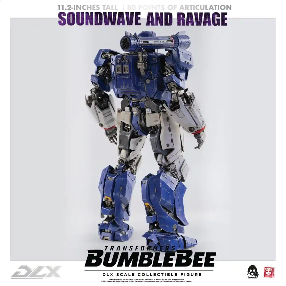 Transformers Bumblebee DLX Akční figurka balení 2 kusů 1/6 Soundwave &amp; Ravage 28 cm fotografii produktu