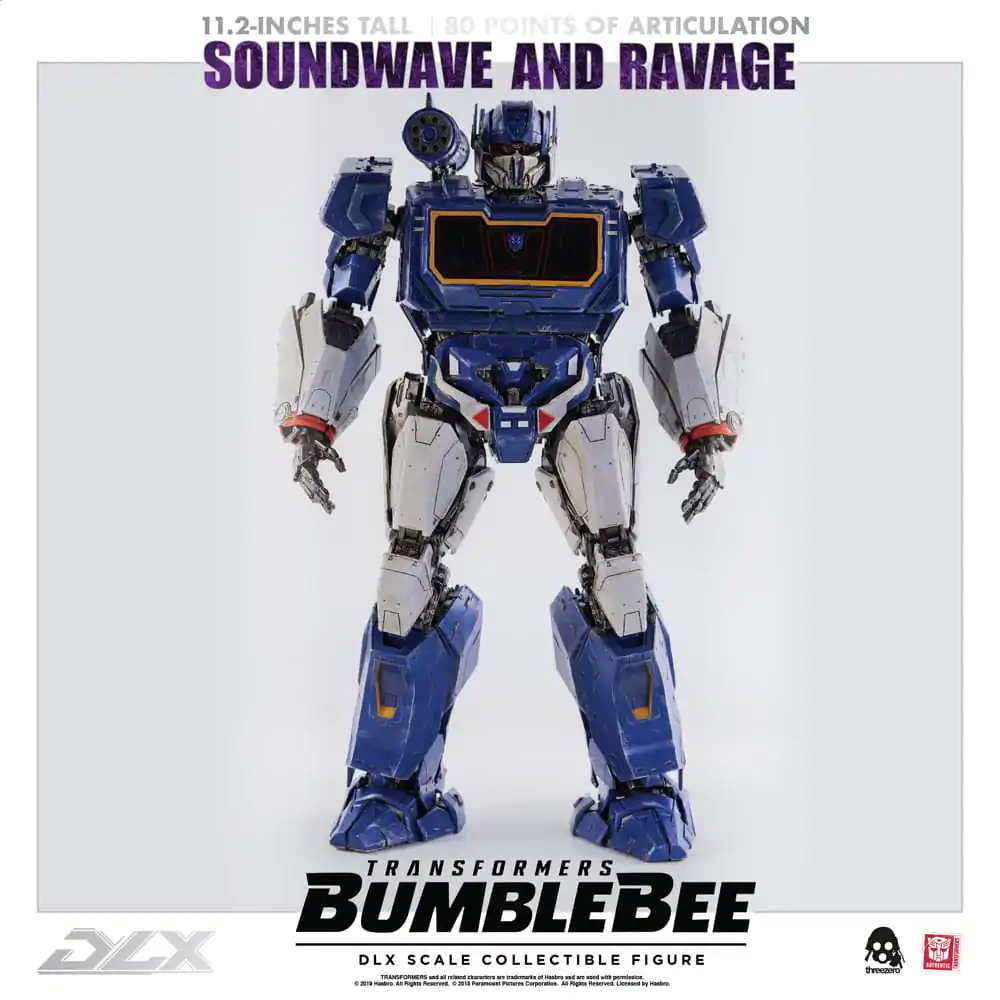 Transformers Bumblebee DLX Akční figurka balení 2 kusů 1/6 Soundwave &amp; Ravage 28 cm fotografii produktu