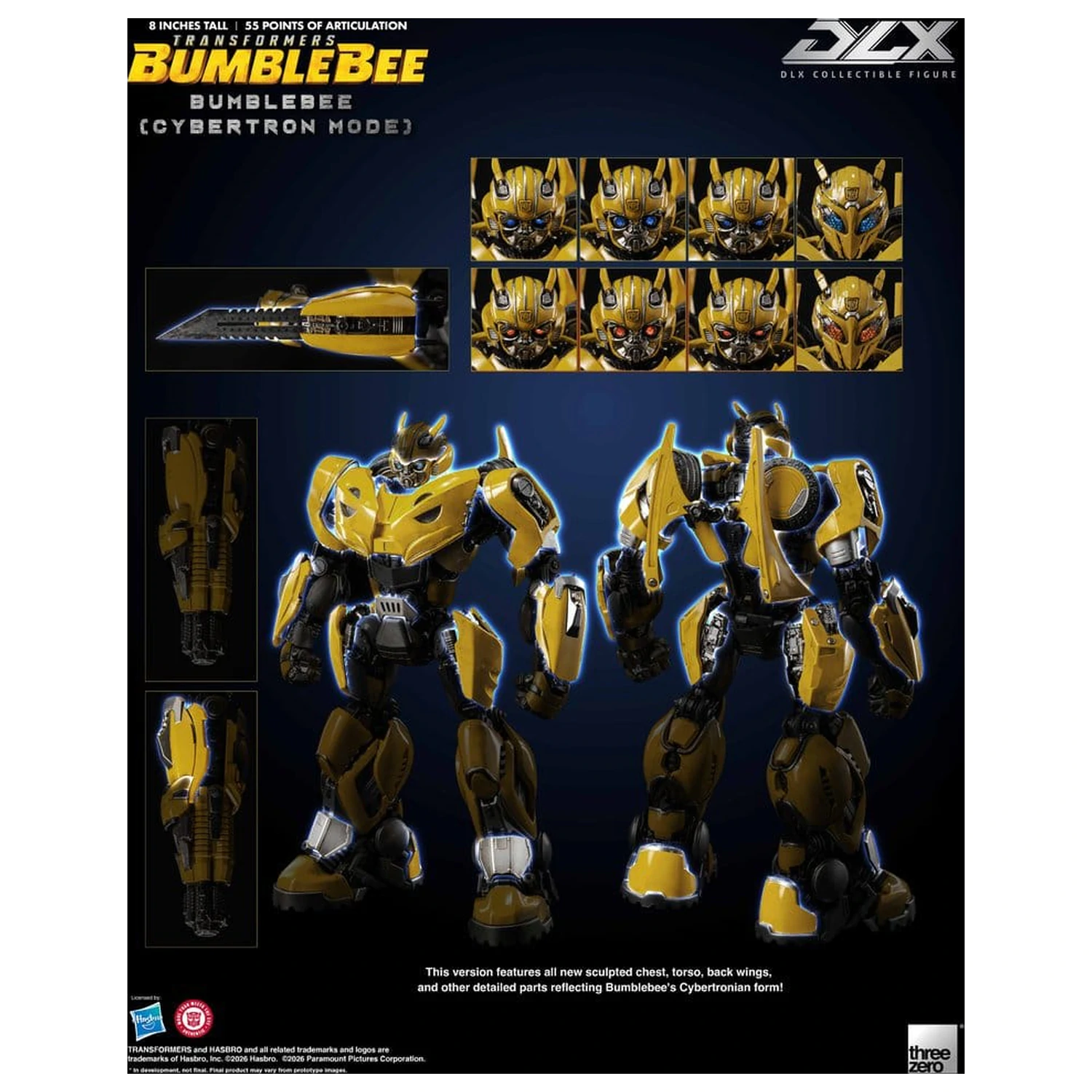 Transformers: Bumblebee DLX Akční figurka Bumblebee (Cybertron Mode) 20 cm fotografii produktu
