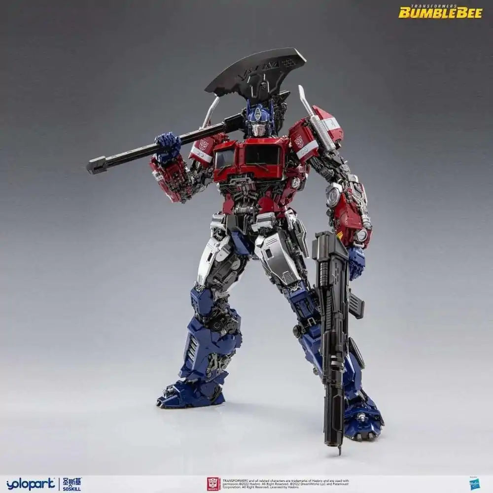 Transformers Bumblebee plastový Model Kit Earth mode Optimus Prime 30 cm fotografii produktu