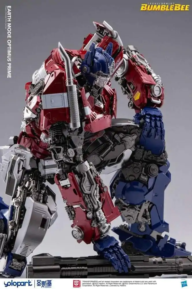 Transformers Bumblebee plastový Model Kit Earth mode Optimus Prime 30 cm fotografii produktu