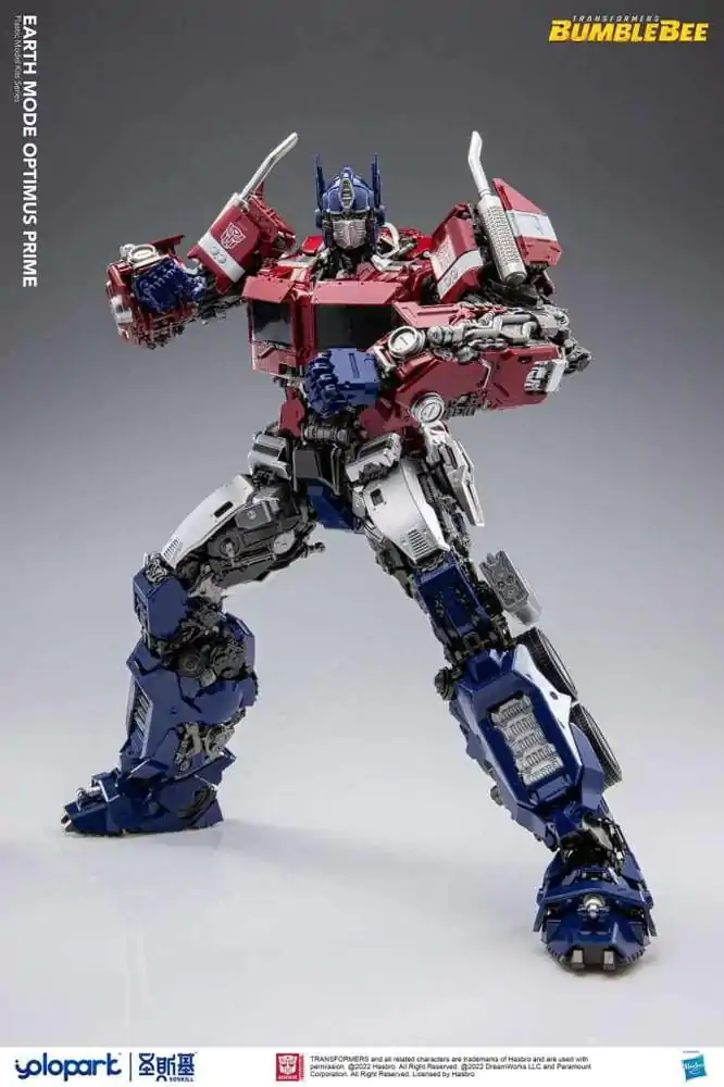 Transformers Bumblebee plastový Model Kit Earth mode Optimus Prime 30 cm fotografii produktu