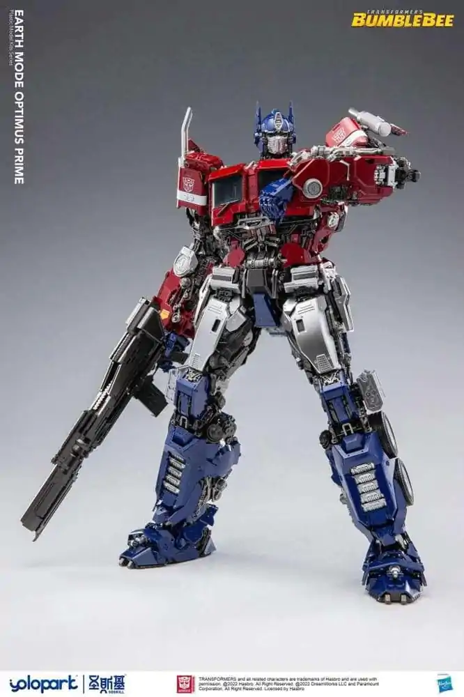 Transformers Bumblebee plastový Model Kit Earth mode Optimus Prime 30 cm fotografii produktu