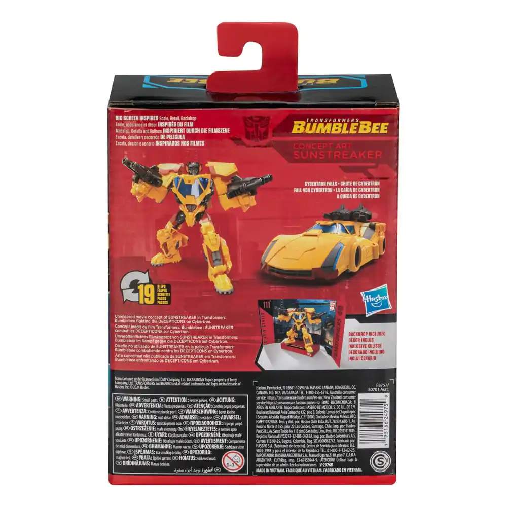 Transformers: Bumblebee Studio Series Deluxe Class akční figurka Concept Art Sunstreaker 11 cm fotografii produktu