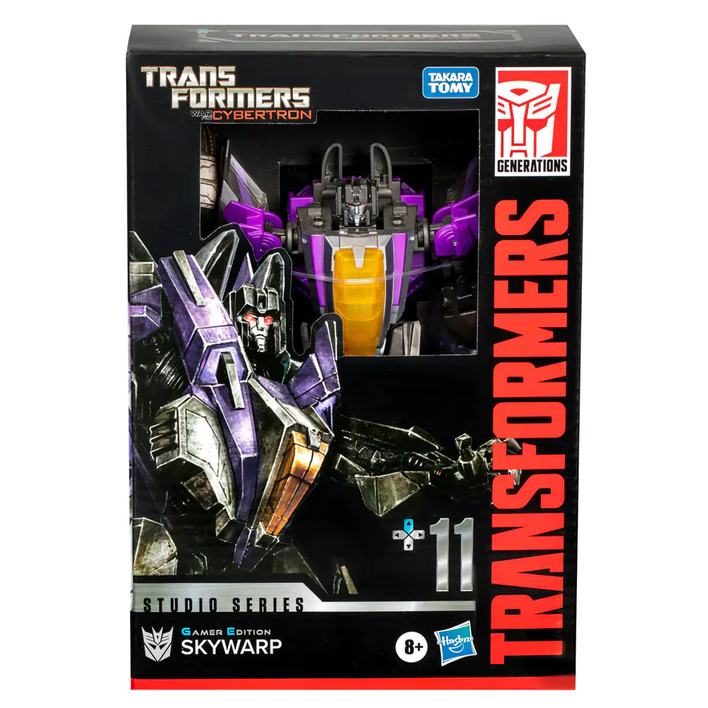 Transformers Cybertron Studio Series Gamer Edition Skywarp figurka 16,5 cm fotografii produktu