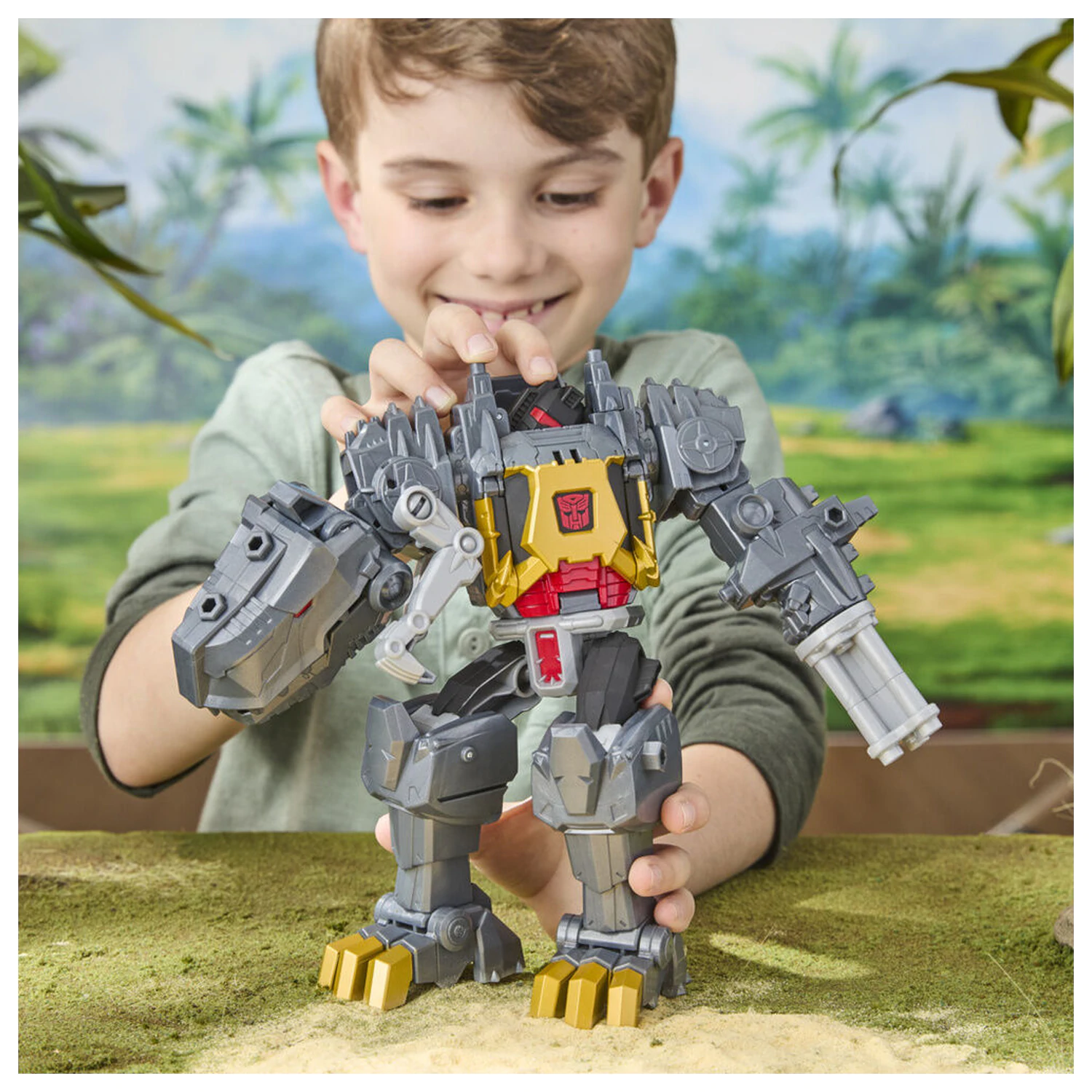 Transformers Cyberworld Grimlock figurka 22cm fotografii produktu