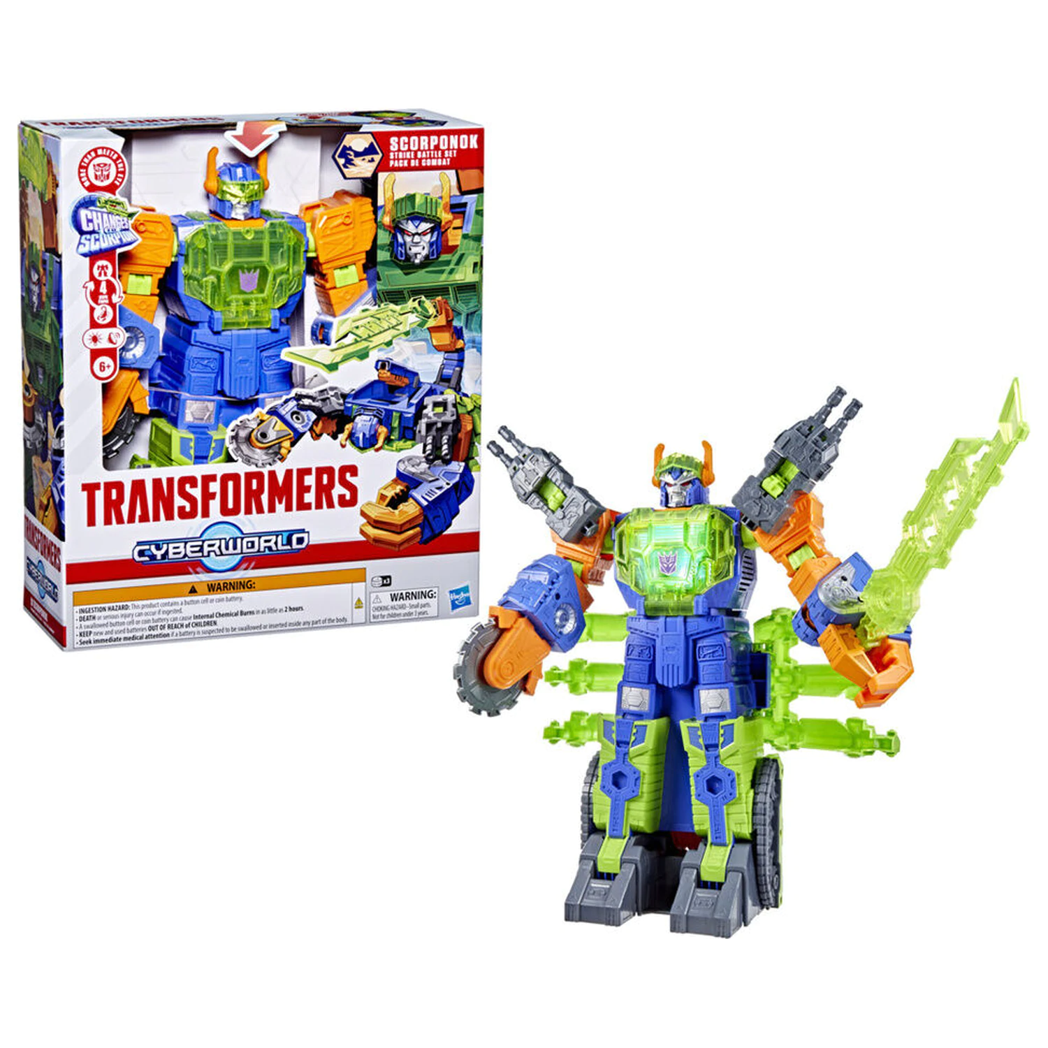 Transformers Cyberworld Scorponok figurka fotografii produktu